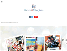 Tablet Screenshot of livrosecitacoes.com